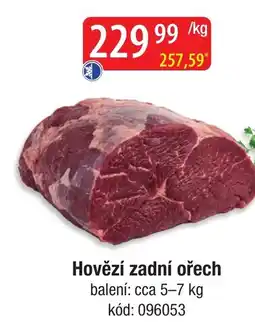 Qanto Hovězí zadní ořech nabídka