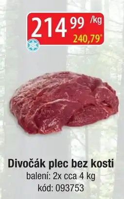 Qanto Divočák plec bez kosti nabídka