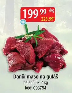 Qanto Dančí maso na guláš nabídka