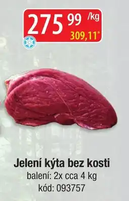 Qanto Jelení kýta bez kosti nabídka