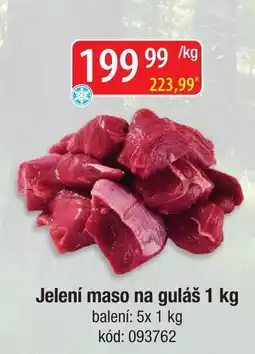 Qanto Jelení maso na guláš nabídka