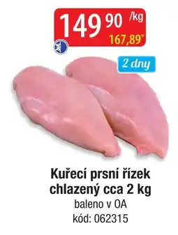 Qanto Kuřecí prsní řízek nabídka
