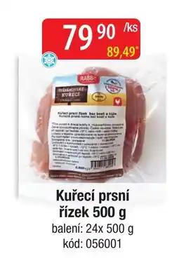 Qanto Rabbi kuřecí prsní řízek nabídka