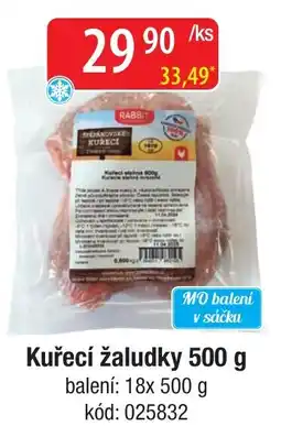 Qanto Rabbit kuřecí žaludky nabídka