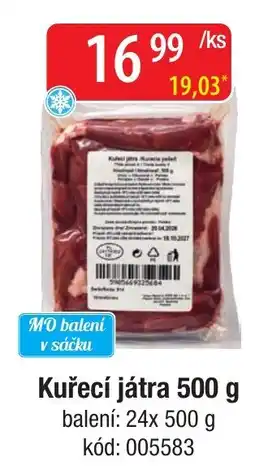 Qanto Kuřecí játra nabídka