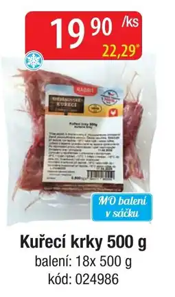 Qanto Rabbit kuřecí krky nabídka