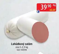 Qanto Lahůdkový salám nabídka