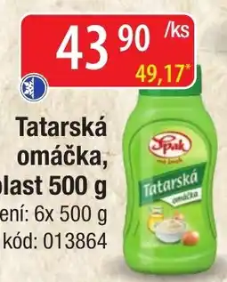 Qanto Spak tatarská omáčka nabídka