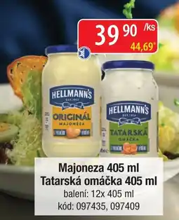 Qanto Hellmann's majoneza originál tatarská omáčka nabídka