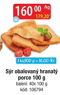 Qanto Sýr obalovaný hranatý porce 100 g nabídka