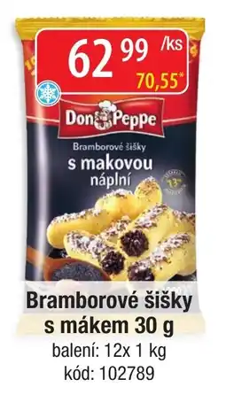 Qanto Don Peppe bramborové šišky s mákem nabídka