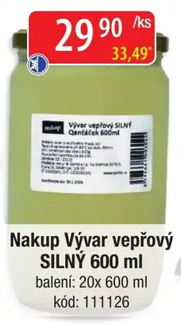 Qanto Nakup Vývar vepřový SILNÝ nabídka