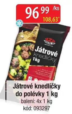 Qanto 4za4 Játrové knedlíčky nabídka