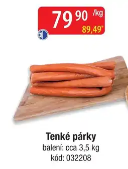 Qanto Tenké párky nabídka