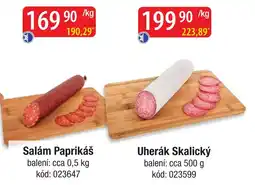 Qanto Salám Paprikáš nabídka