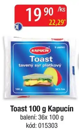 Qanto Toast tavený sýr plátkový nabídka