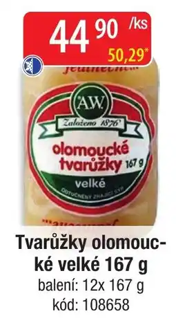 Qanto A.W. tvarůžky velké nabídka