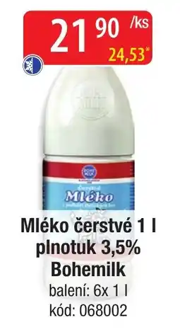 Qanto Bohemičk Mléko čerstvé nabídka