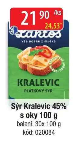 Qanto Laktos králevic plátkový sýr nabídka