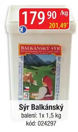 Qanto Balkánský sýr nabídka