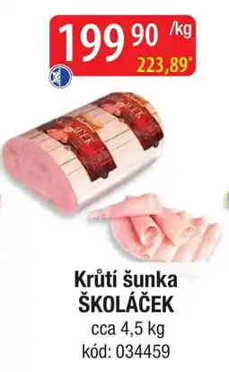 Qanto Školáček Krůtí šunka nabídka