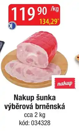 Qanto Nakup šunka výběrová brněnská nabídka