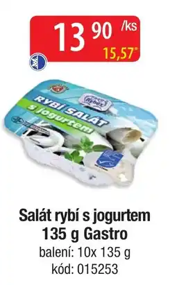 Qanto Gastro rybí salát s jogurtem nabídka