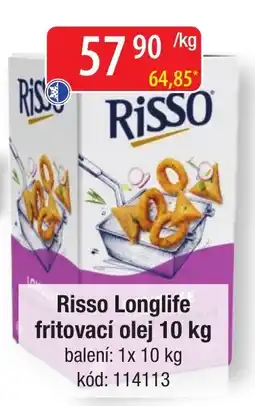 Qanto Risso Longlife fritovací olej nabídka