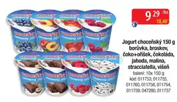 Qanto Chocen's jogurt nabídka