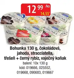 Qanto Bohunka čokoládová, jahoda, stracciatella, třešeň + černý rybíz, vaječný koňak nabídka
