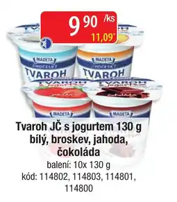 Qanto Madeta tvaroh jč s jogurtem nabídka