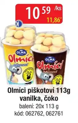 Qanto Olmiči piškotoví nabídka