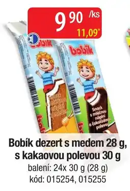 Qanto Bobík dezert s medem nabídka