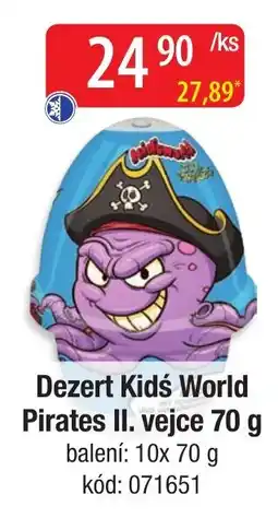 Qanto Dezert Kids World Pirates II nabídka