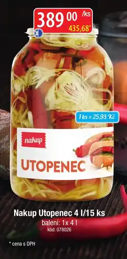 Qanto Nakup utopenec nabídka