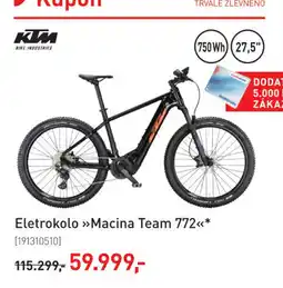 Intersport Ktm Eletrokolo »Macina Team 772«* nabídka