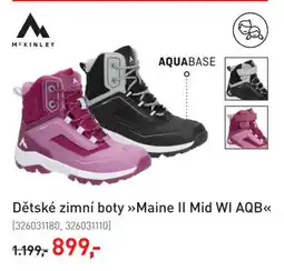 Intersport McKinley Dětské zimní boty Maine II Mid WI AQB nabídka