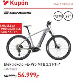 Intersport Genesis E-Pro MTB 2.3 PT nabídka