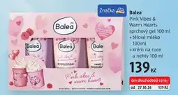 dm drogerie Balea pink vibes & warm hearts nabídka
