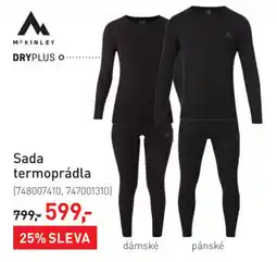Intersport McKinley sada termoprádla nabídka
