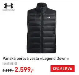 Intersport Under Armour pánská pérova vesta legend down nabídka