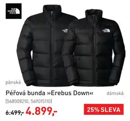 Intersport The North Face Pěrová bunda »Erebus Down« nabídka
