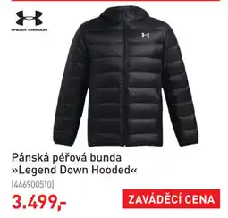 Intersport Under Armour pěnová bunda Legend Down Hooded nabídka