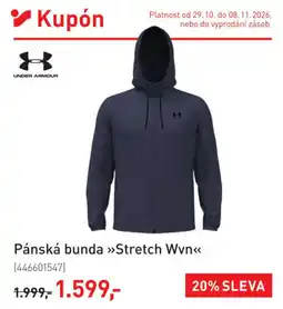 Intersport Under Armour pánská bunda »Stretch Wvn« nabídka