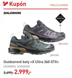 Intersport Salomon outdoorové boty »X Ultra 360 GTX« nabídka