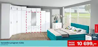Šatní skříň Celle