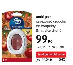dm drogerie ambi pur osvěžovač vzduchu do koupelny nabídka