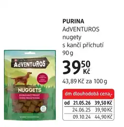 dm drogerie Purina adventuros nuggets s kančí příchutí nabídka