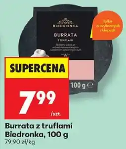 Biedronka Polsko Biedronka burrata z truflami nabídka