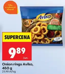 Biedronka Polsko Aviko onion rings nabídka